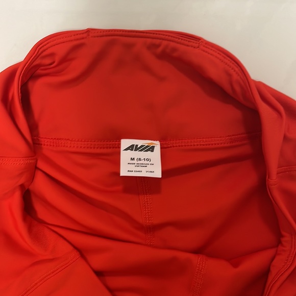 Positive orange tennis skirt - Picture 3 of 5